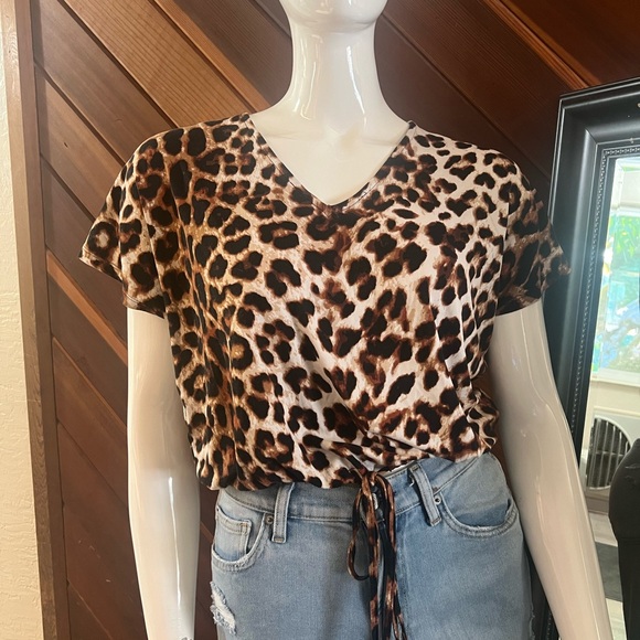 Leopard print crop top - Picture 3 of 3